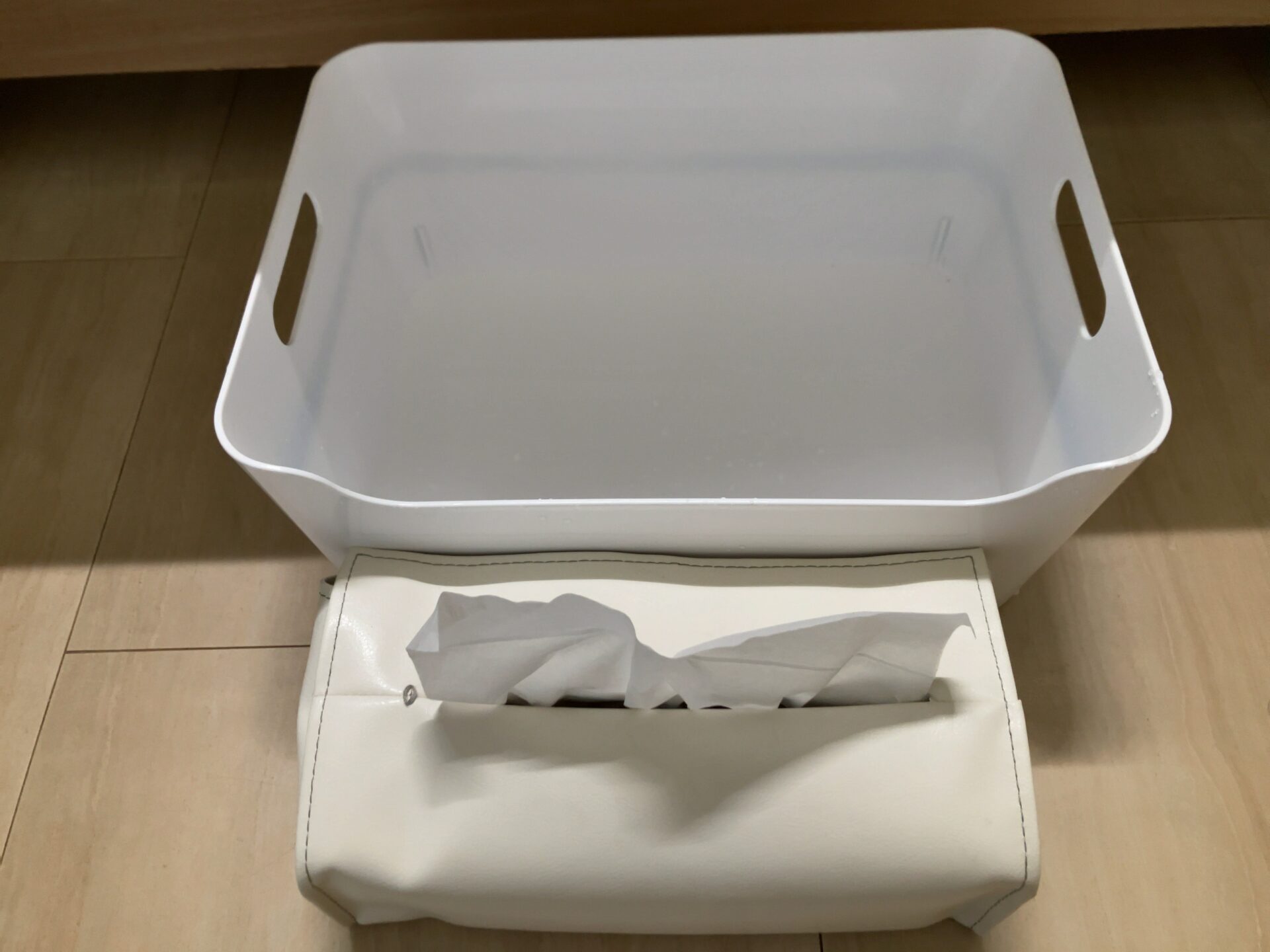 上履き洗いの桶