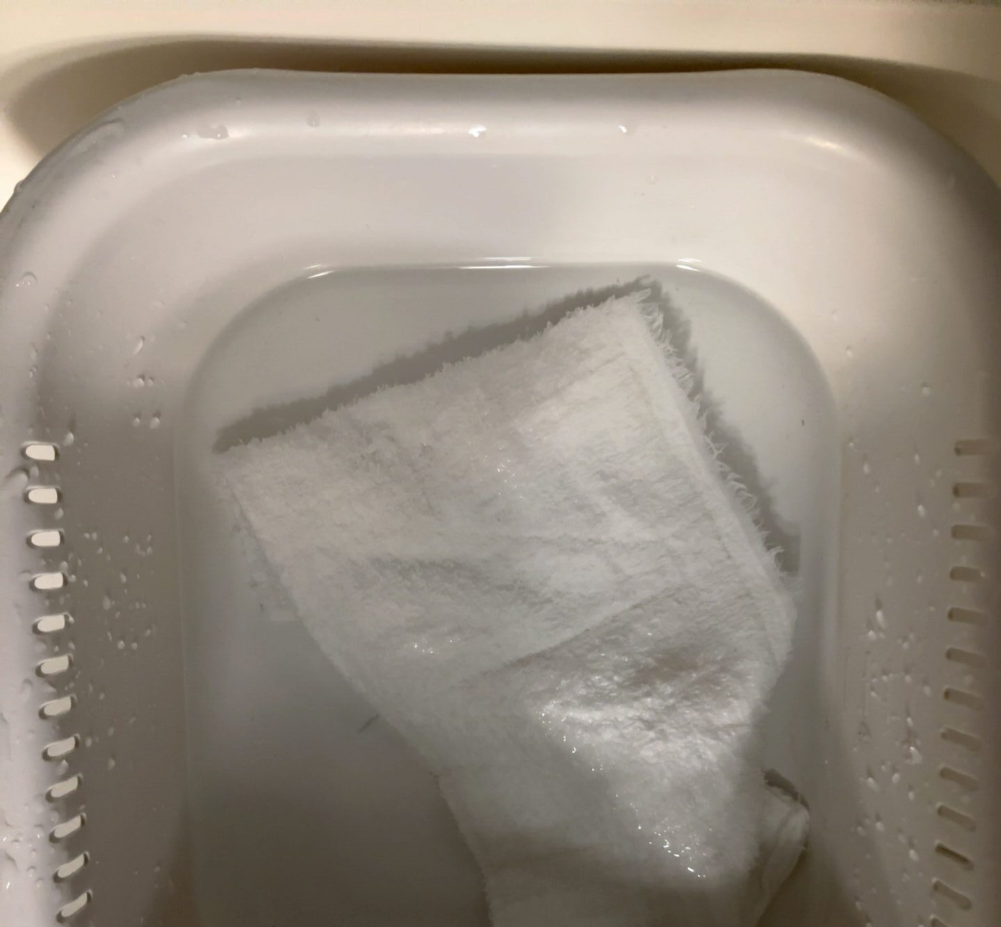 ふきんの漂白