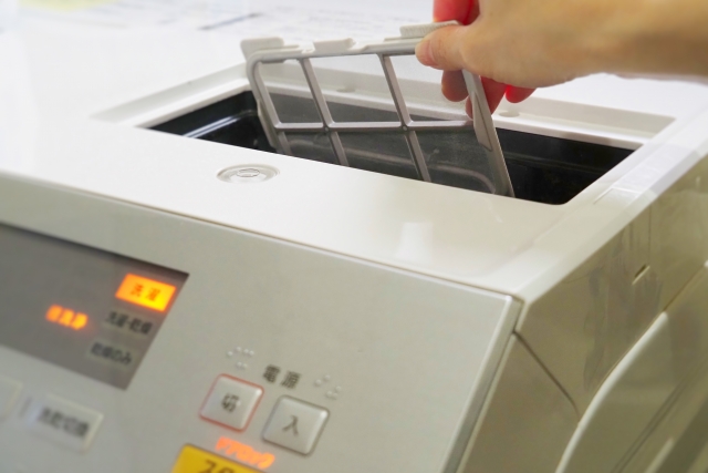 フィルタを取り外す