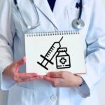 予防接種の写真