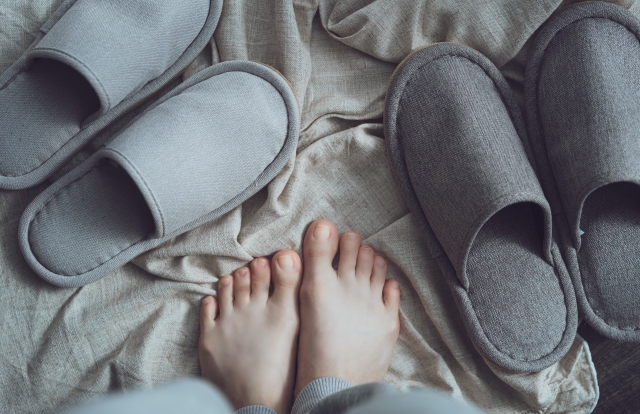 スリッパとはだし