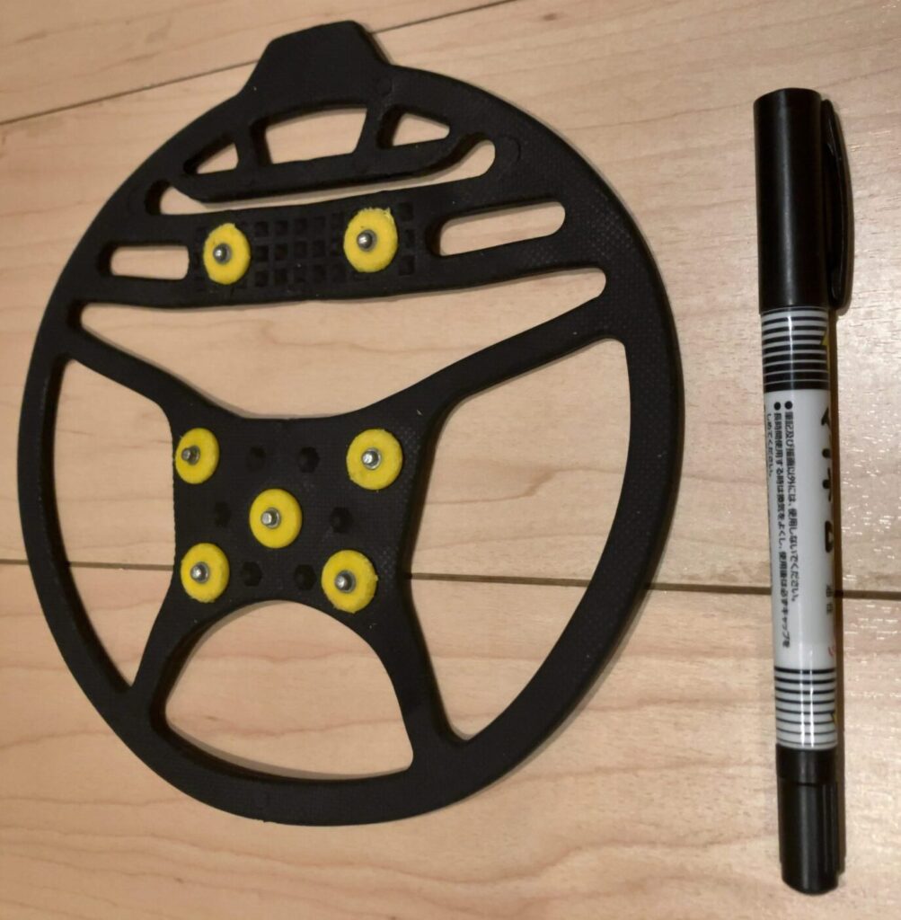 靴底用滑り止め大きさ比較