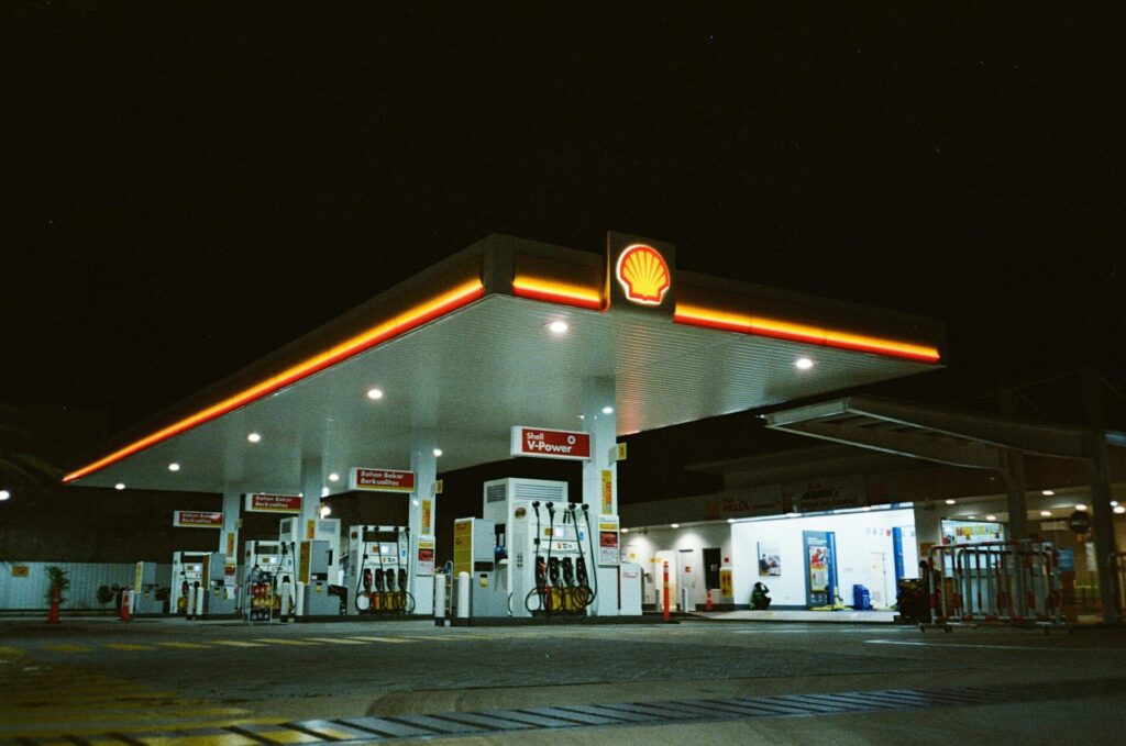 ガソリンスタンド全体