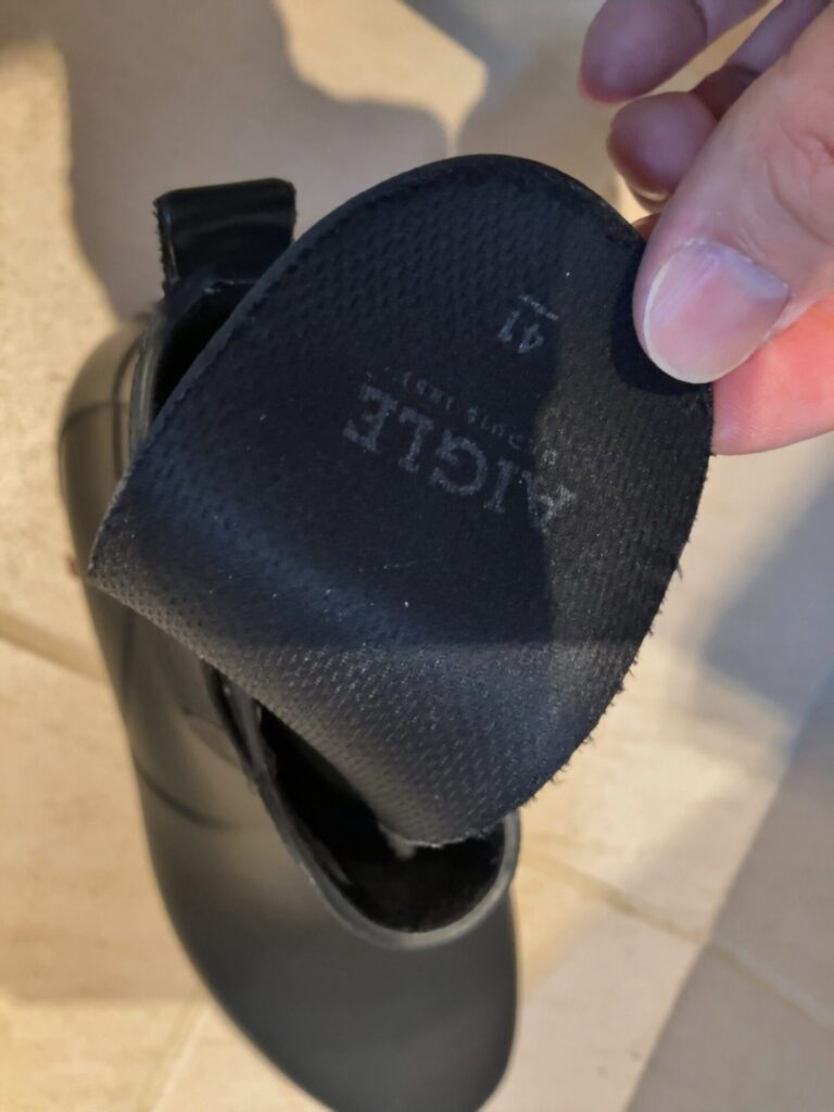 AIGLE カーヴィル2の中敷き
