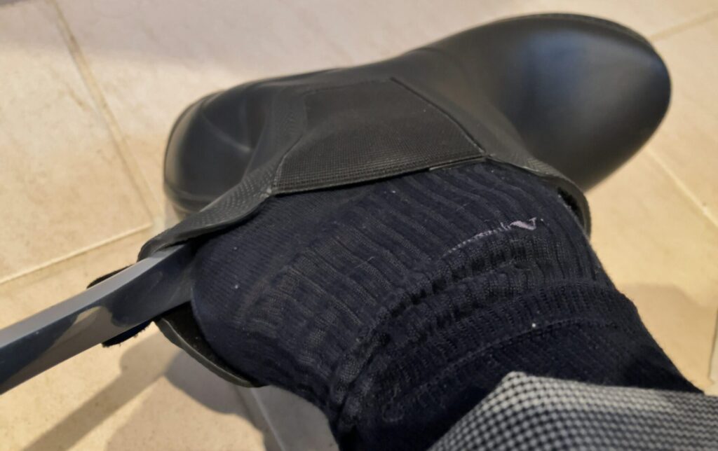 AIGLE　カーヴィル２靴ベラ使用