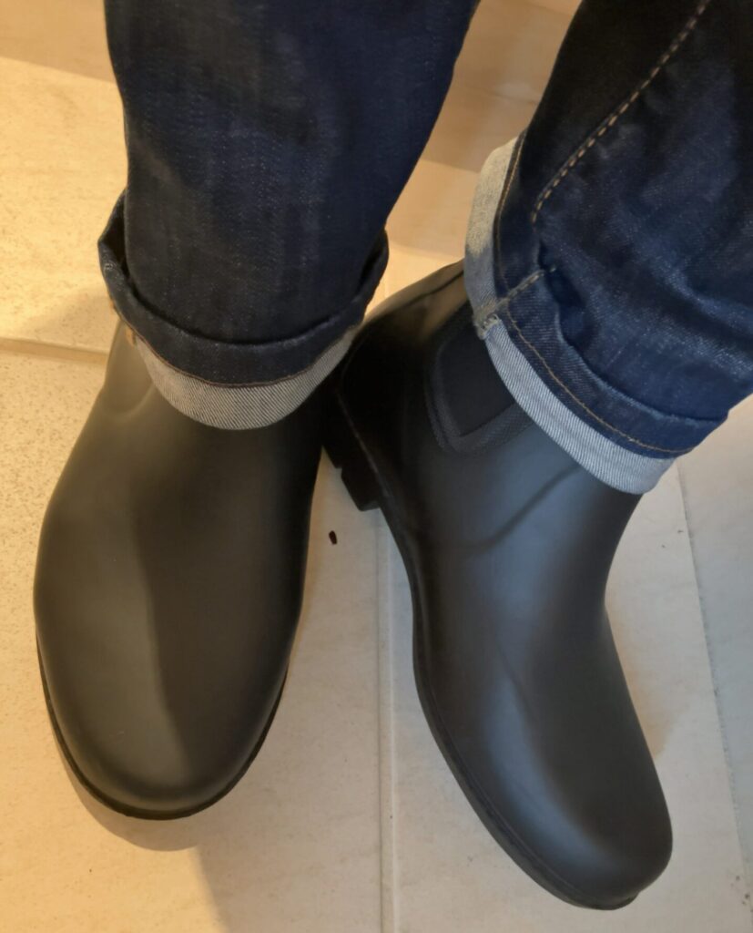 AIGLE カーヴィル2とジーンズ